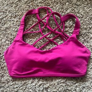 Free to be wild bra lululemon